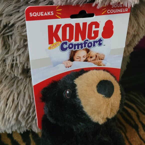 Kong Dog Comforts Grizzly Bear Large New! - Picture 3 of 4